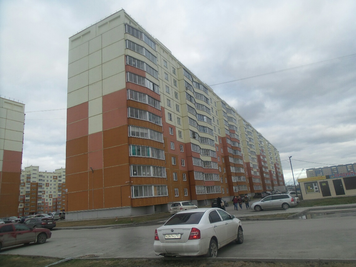 обл. Новосибирская, г. Новосибирск, ул. Спортивная, д. 15-фасад здания