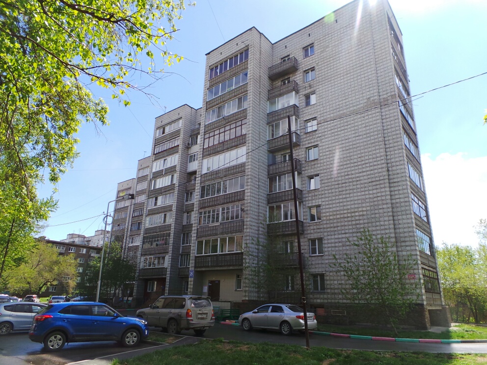 обл. Новосибирская, г. Новосибирск, ул. Тенистая, д. 25-фасад здания