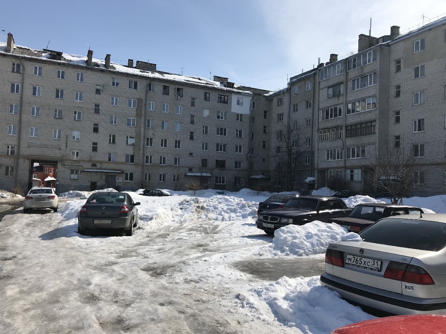 обл. Белгородская, р-н. Белгородский, п. Северный, ул. Олимпийская, д. 8-фасад здания