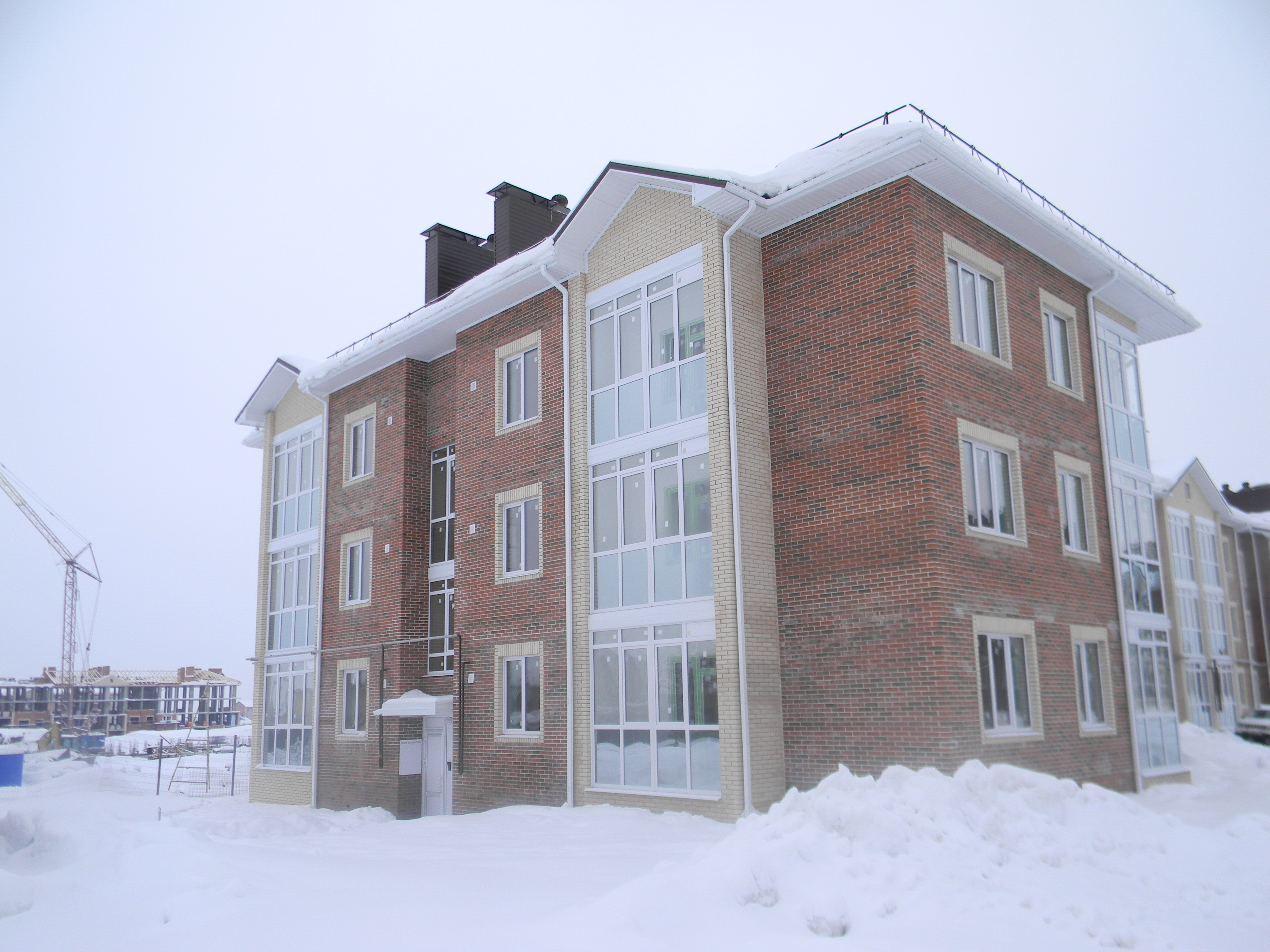 обл. Белгородская, р-н. Белгородский, п. Северный, пер. Парковый, д. 4-фасад здания