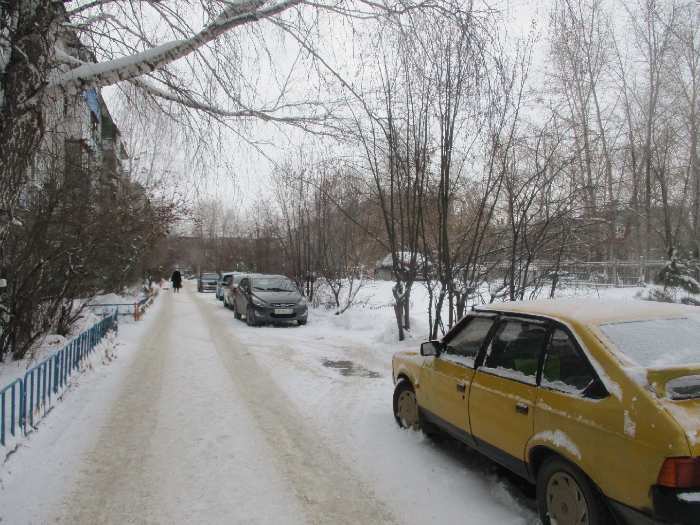 обл. Омская, г. Омск, ул. 50 лет ВЛКСМ, д. 5в-придомовая территория