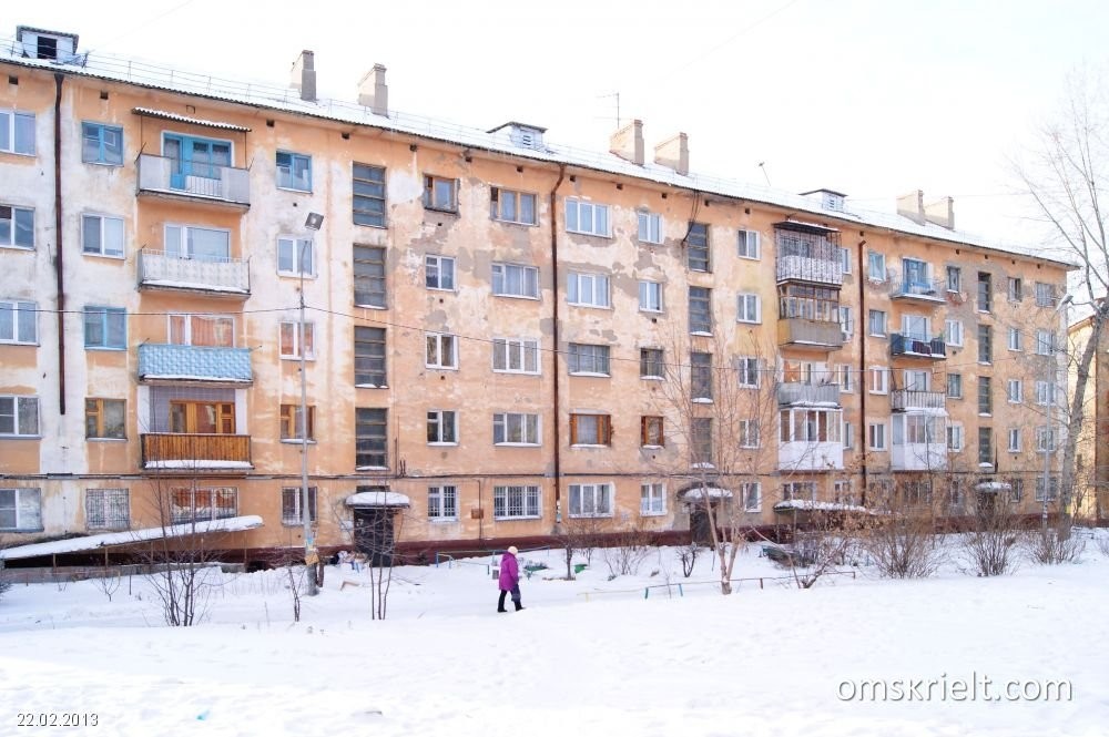 обл. Омская, г. Омск, ул. Андрианова, д. 22-фасад здания