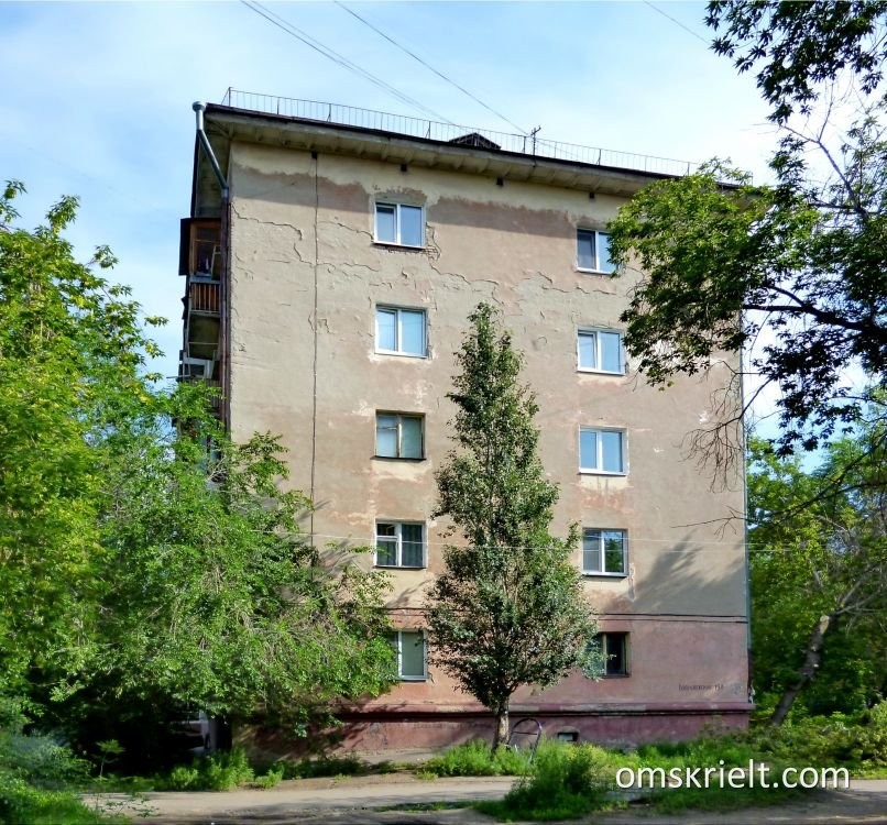 обл. Омская, г. Омск, ул. Волочаевская, д. 19, к. Д-фасад здания