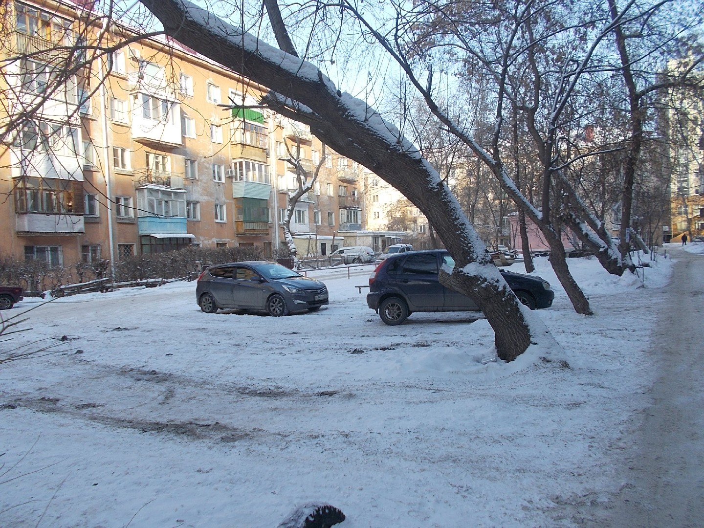 обл. Омская, г. Омск, пр-кт. Карла Маркса, д. 48-придомовая территория