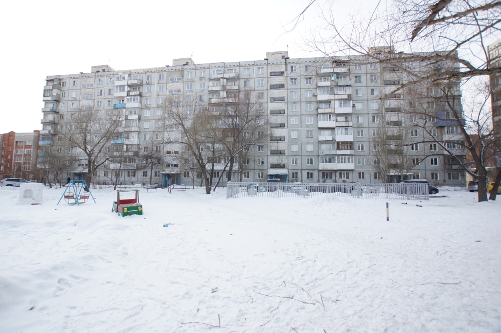 обл. Омская, г. Омск, ул. Лермонтова, д. 128А-фасад здания