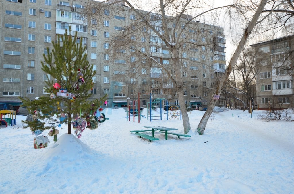 обл. Омская, г. Омск, пр-кт. Менделеева, д. 31-придомовая территория