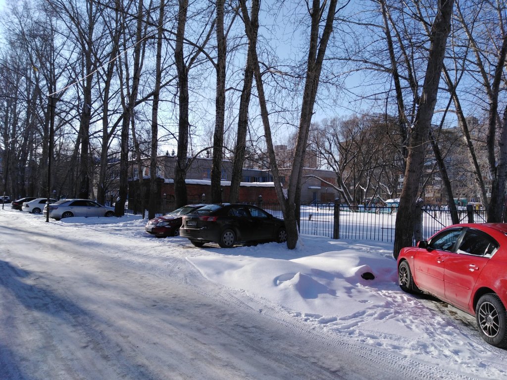 обл. Омская, г. Омск, ул. Стрельникова, д. 3-придомовая территория