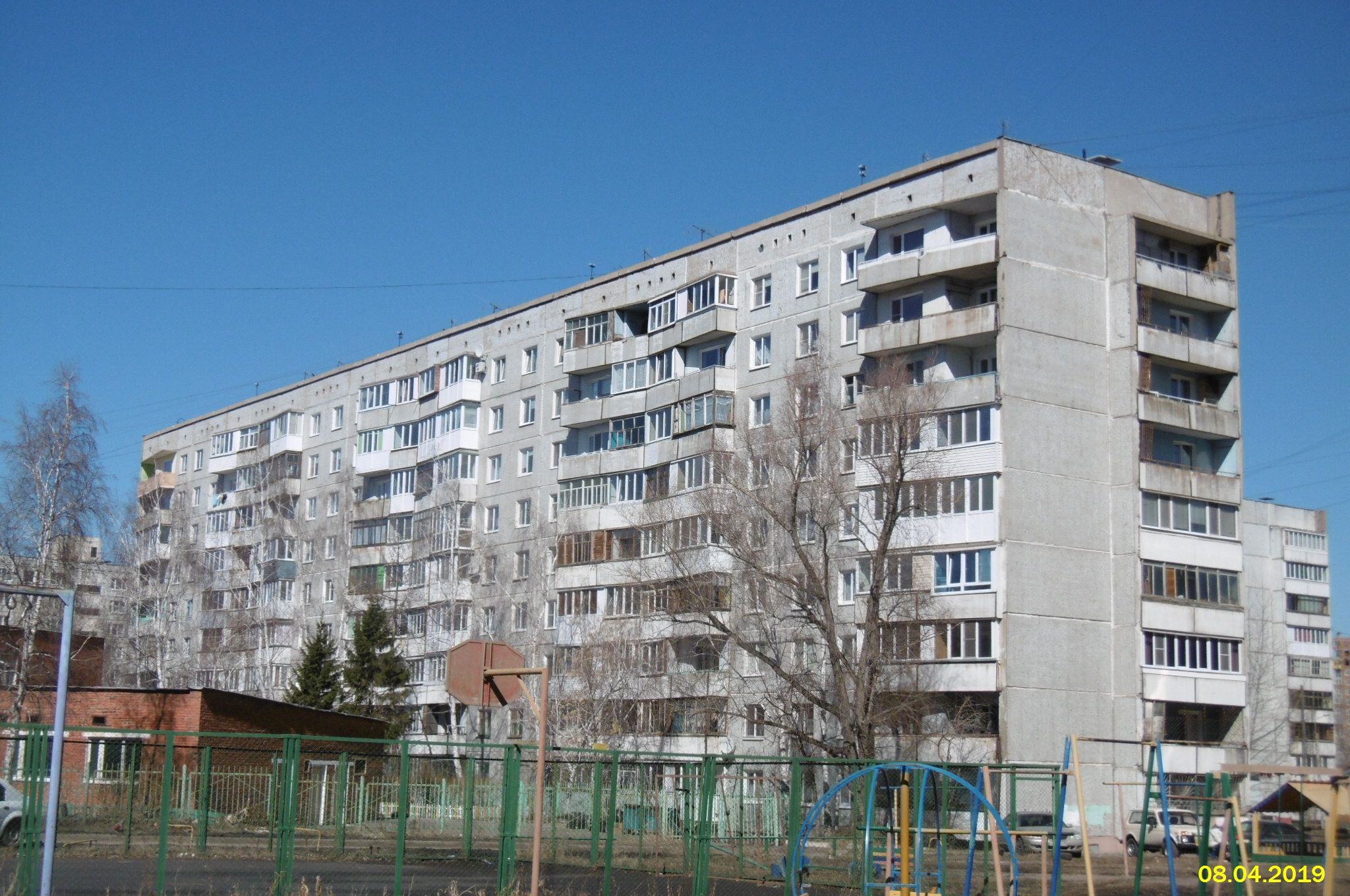 обл. Омская, г. Омск, ул. Туполева, д. 3, к. В-фасад здания