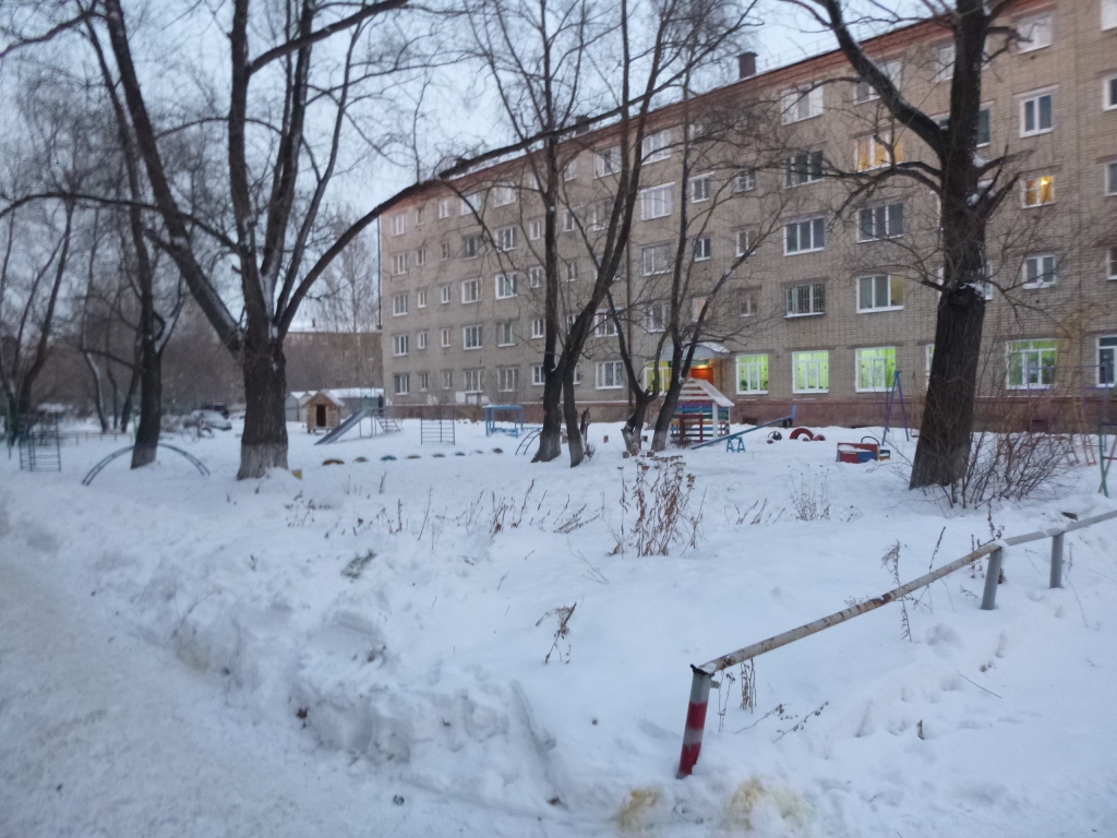 обл. Омская, г. Омск, ул. Энергетиков, д. 66А-придомовая территория