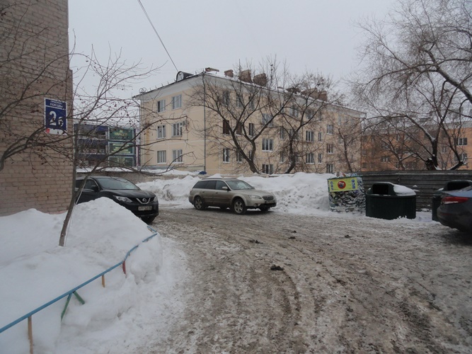 обл. Оренбургская, г. Оренбург, пр-кт. Победы, д. 2Б-придомовая территория