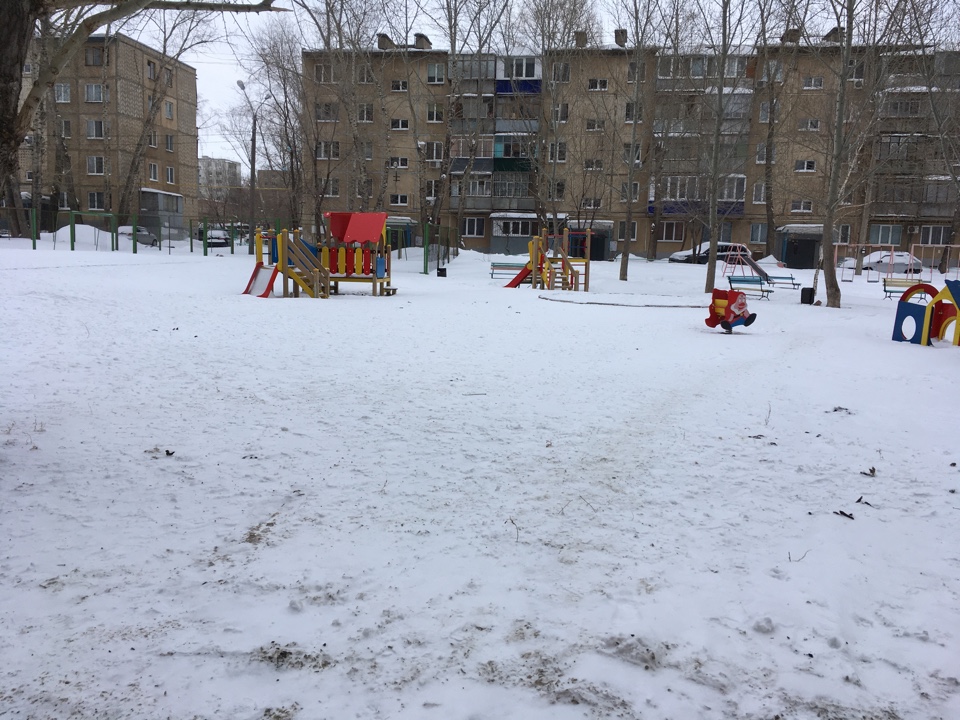 обл. Оренбургская, г. Оренбург, проезд. Промысловый, д. 1-придомовая территория