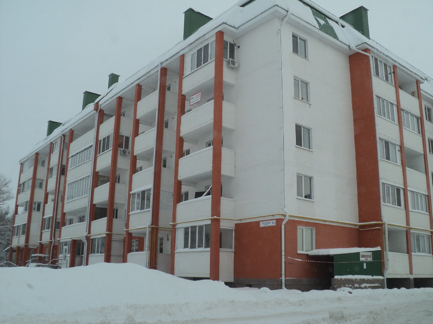 обл. Орловская, р-н. Орловский, с. Плещеево, ул. Луговая, д. 4б-фасад здания