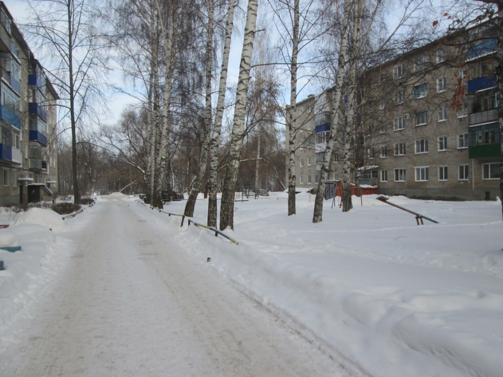 край. Пермский, р-н. Осинский, г. Оса, ул. Мира, д. 2-придомовая территория