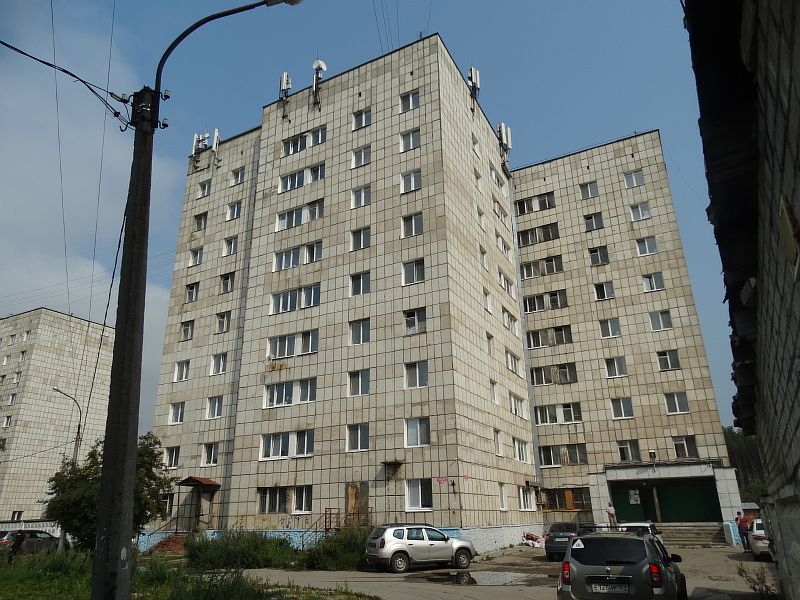 край. Пермский, г. Соликамск, б-р. Красный, д. 14-фасад здания