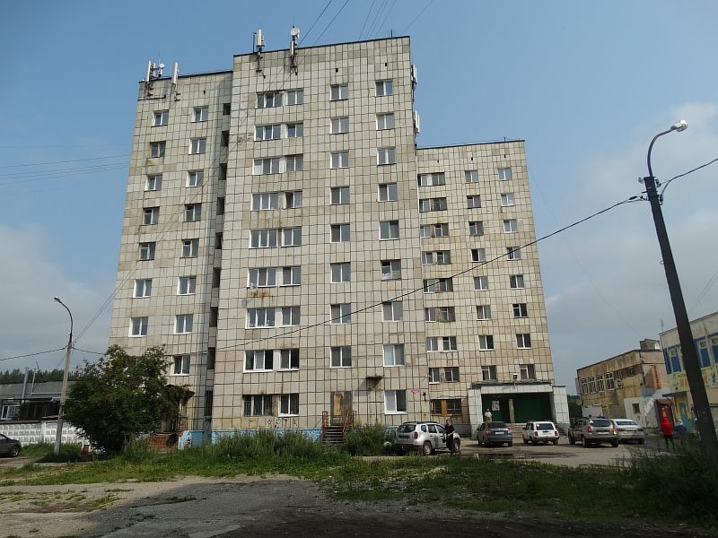 край. Пермский, г. Соликамск, б-р. Красный, д. 14-фасад здания