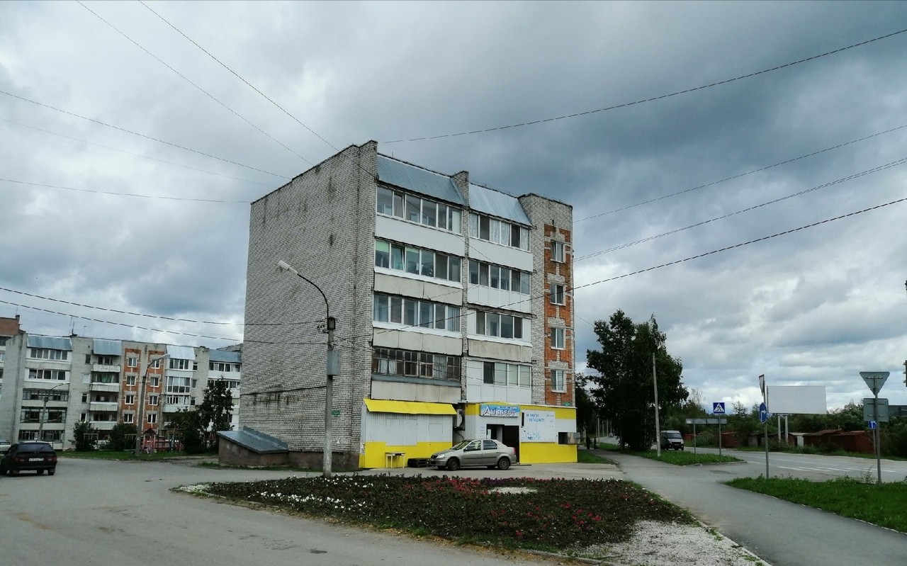 край. Пермский, г. Соликамск, ул. Северная, д. 84-фасад здания