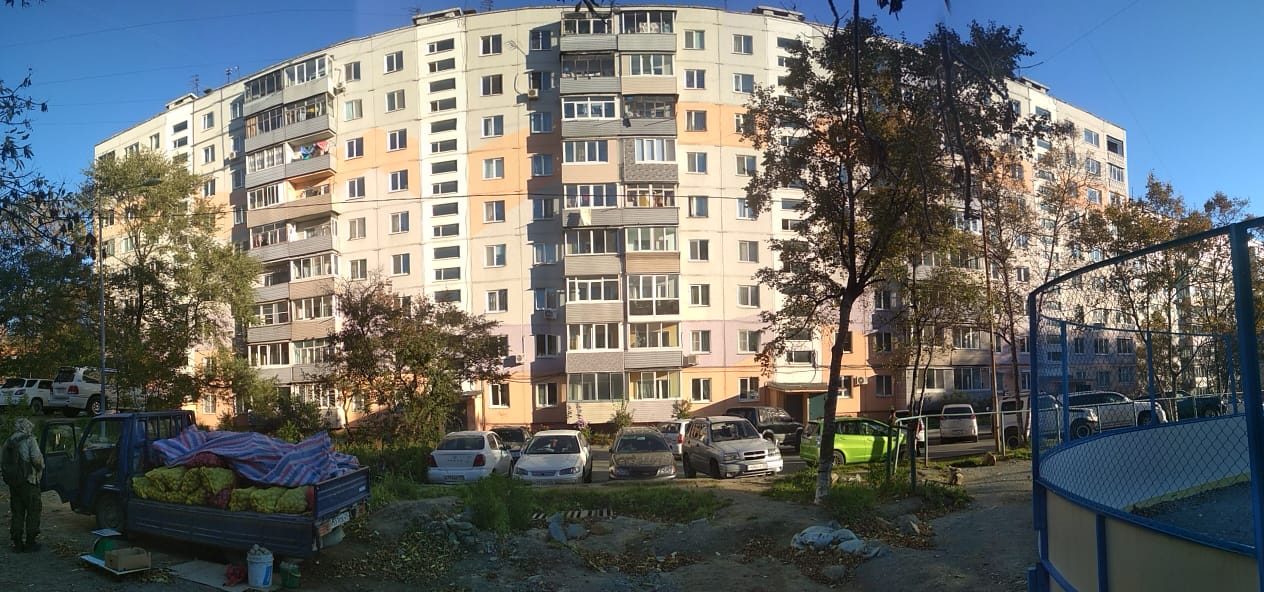 край. Приморский, г. Владивосток, ул. Калинина, д. 257-фасад здания