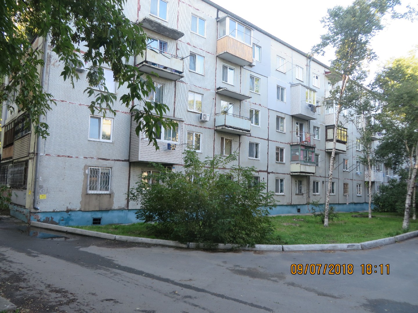 край. Приморский, г. Находка, ул. Пирогова, д. 54-фасад здания