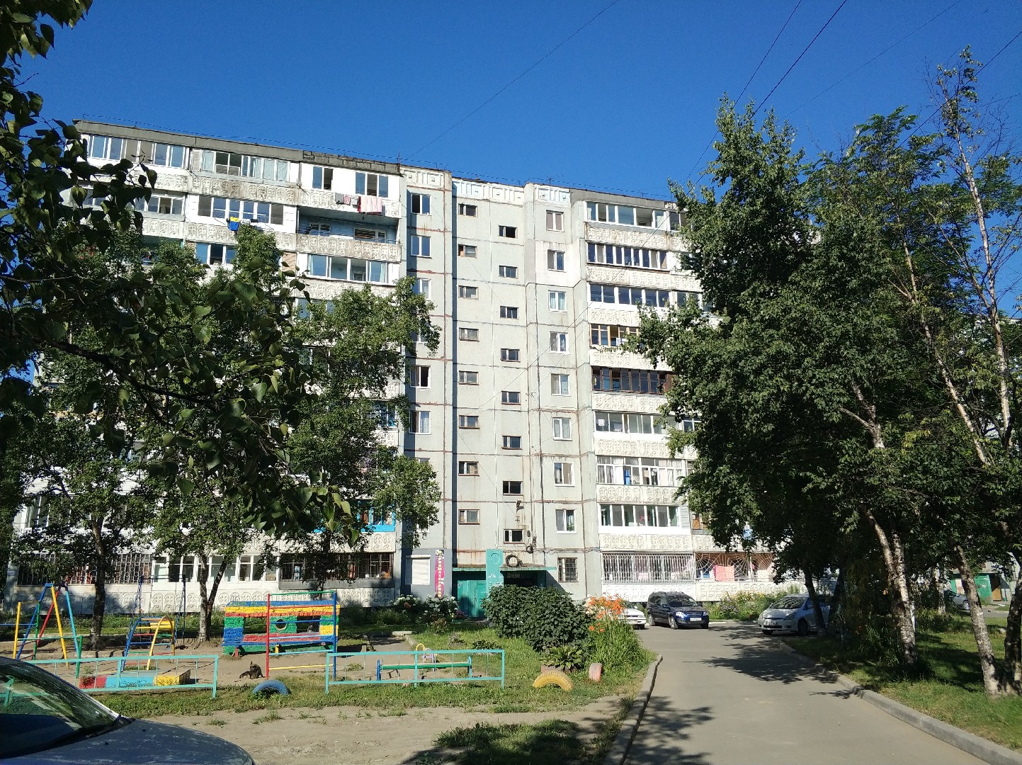 край. Приморский, г. Находка, ул. Пирогова, д. 60, к. Б-фасад здания