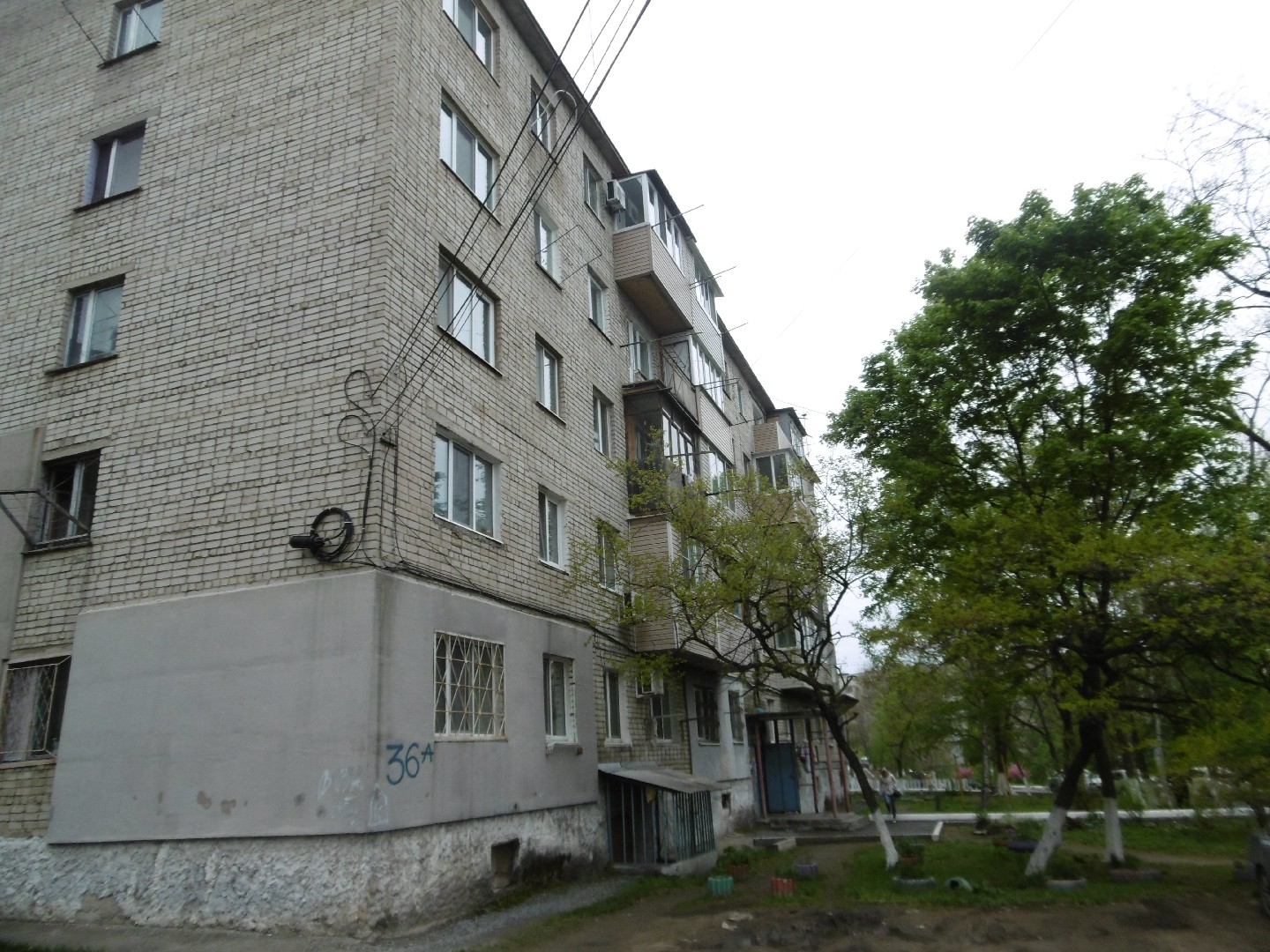 край. Приморский, г. Находка, ул. Пограничная, д. 36а-фасад здания