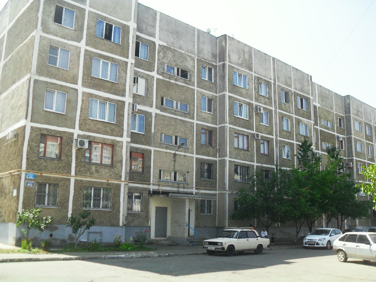 Респ. Адыгея, г. Майкоп, ул. Пионерская, д. 413-фасад здания