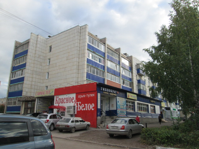 Респ. Башкортостан, р-н. Белебеевский, г. Белебей, ул. Красная, д. 119-фасад здания