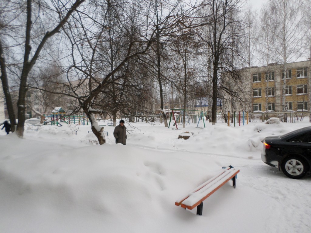 Респ. Башкортостан, р-н. Белебеевский, г. Белебей, ул. Революционеров, д. 24-придомовая территория