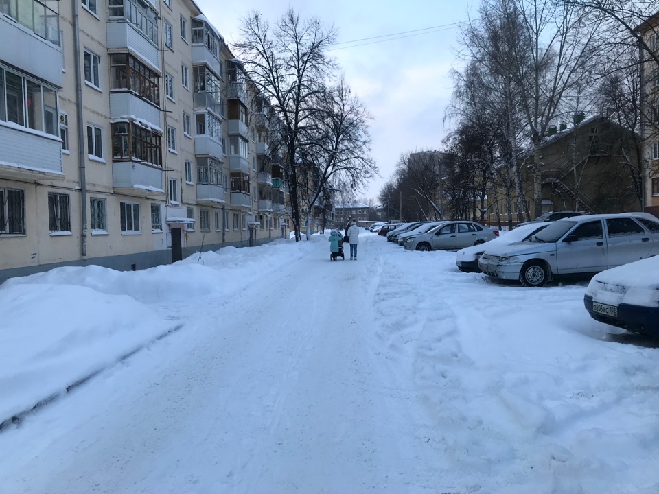 Респ. Башкортостан, г. Уфа, ул. Интернациональная, д. 125, к. 1-придомовая территория