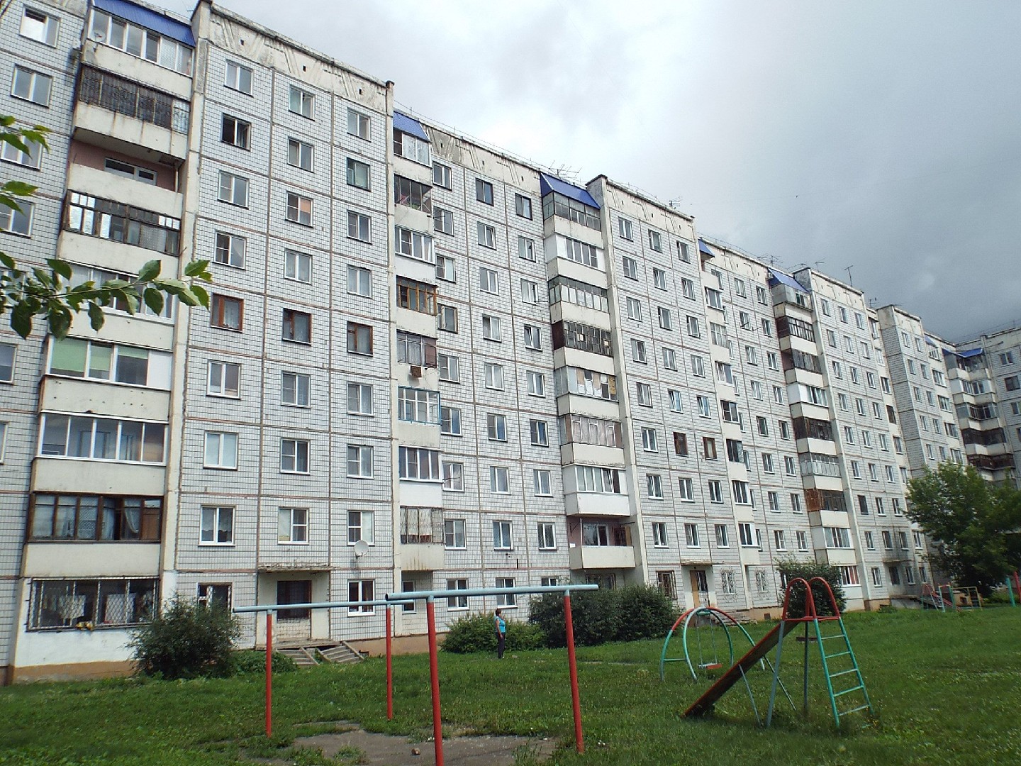 край. Алтайский, г. Барнаул, ул. Антона Петрова, д. 223-фасад здания