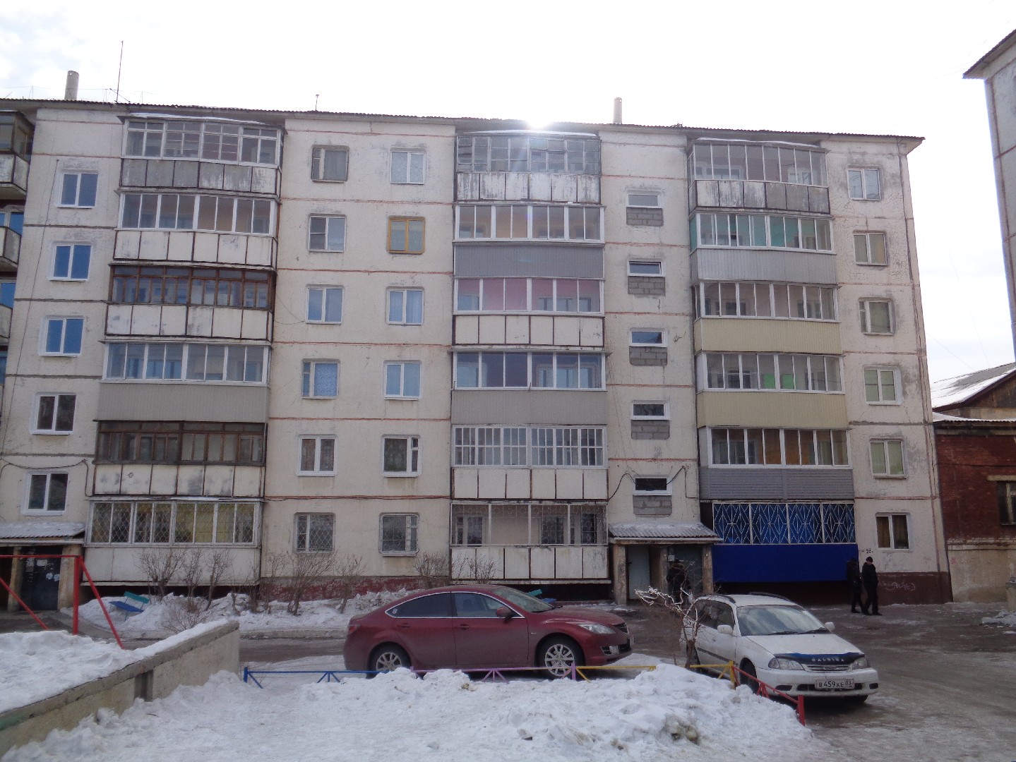 Респ. Бурятия, г. Улан-Удэ, ул. Пушкина, д. 24 а-фасад здания