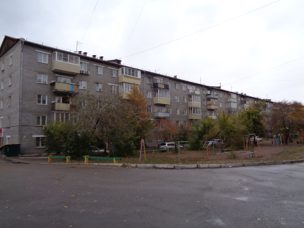 Респ. Бурятия, г. Улан-Удэ, ул. Трубачеева, д. 12-фасад здания