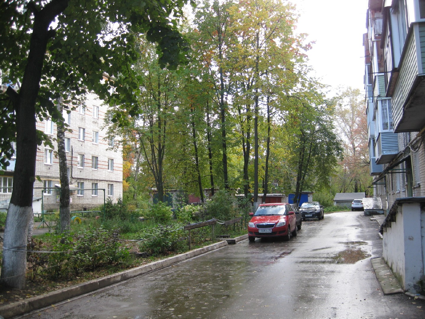 обл. Владимирская, р-н. Александровский, г. Александров, ул. Коссович, д. 9-придомовая территория