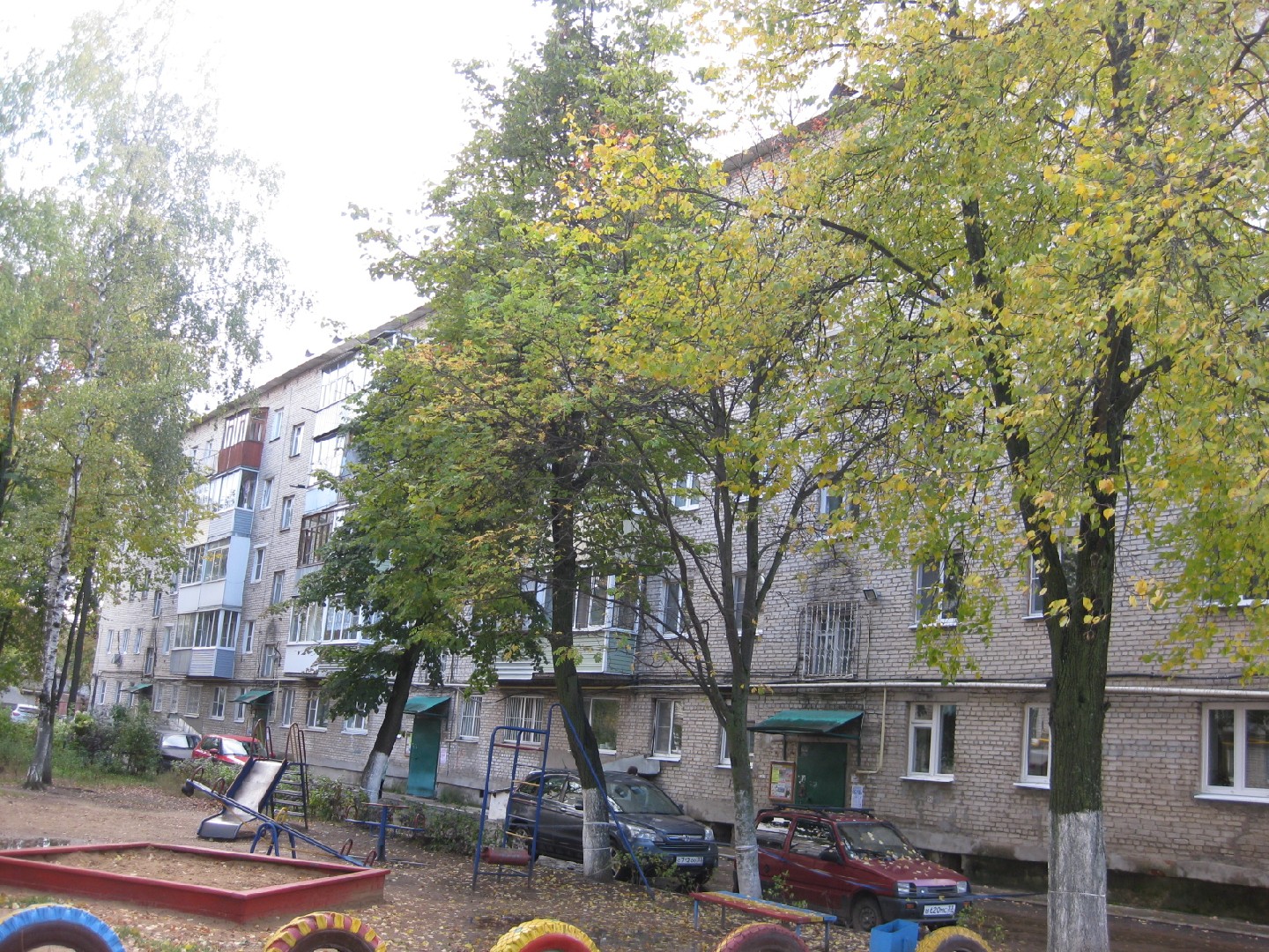 обл. Владимирская, р-н. Александровский, г. Александров, ул. Коссович, д. 9-придомовая территория