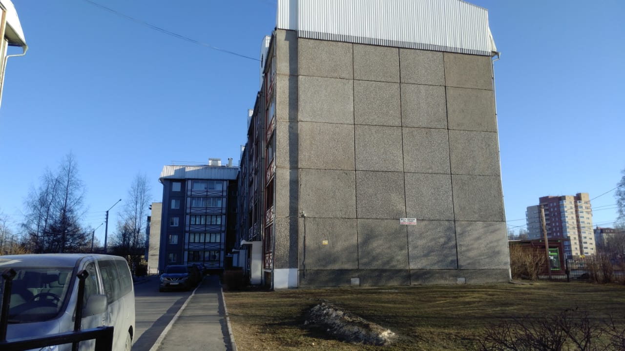 Респ. Карелия, г. Петрозаводск, ул. Луначарского, д. 41-фасад здания