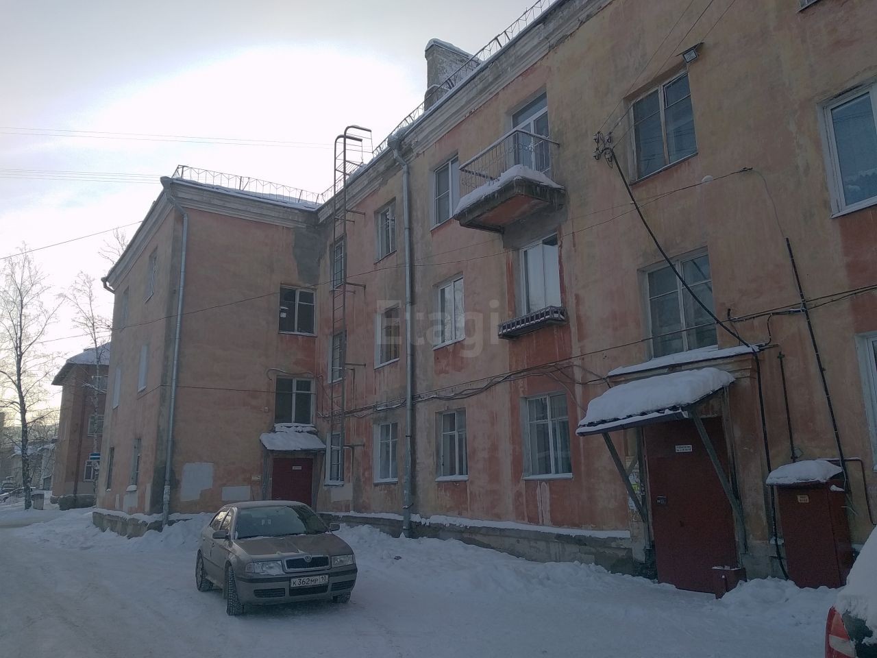 Респ. Карелия, г. Петрозаводск, ул. Луначарского, д. 55-фасад здания