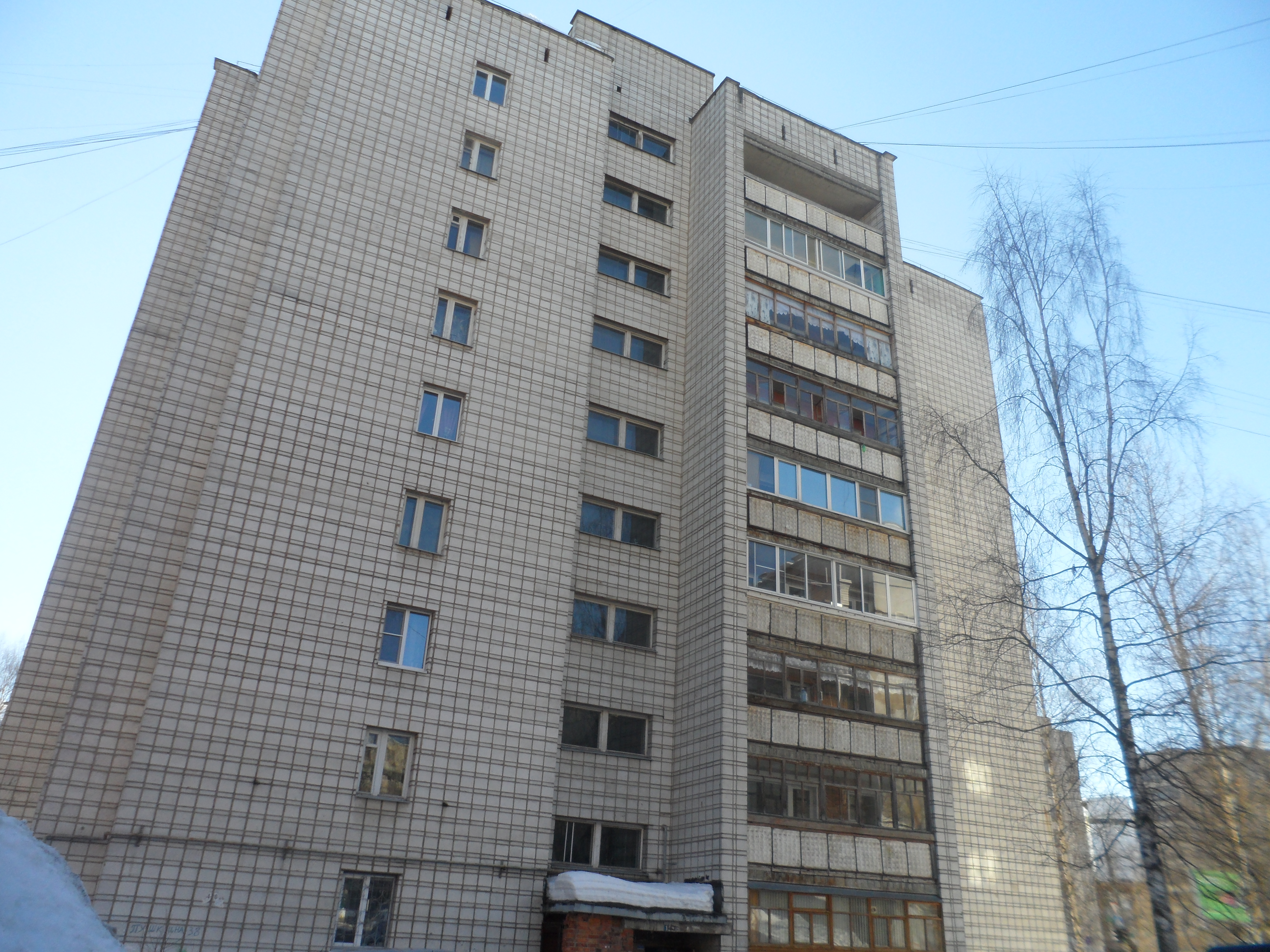 Респ. Коми, г. Сыктывкар, ул. Космонавтов, д. 17-фасад здания
