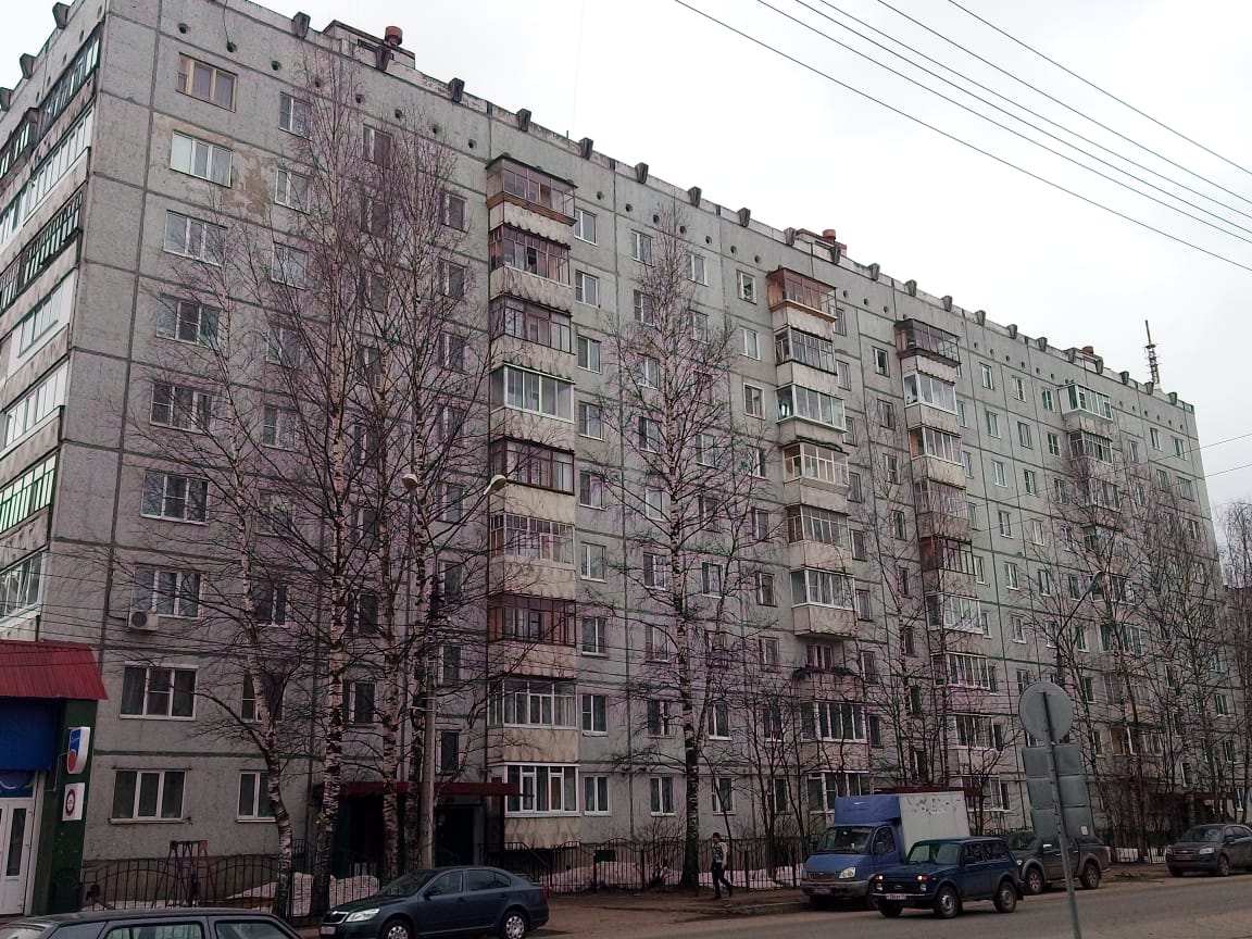 Респ. Коми, г. Сыктывкар, ул. Малышева, д. 7-фасад здания