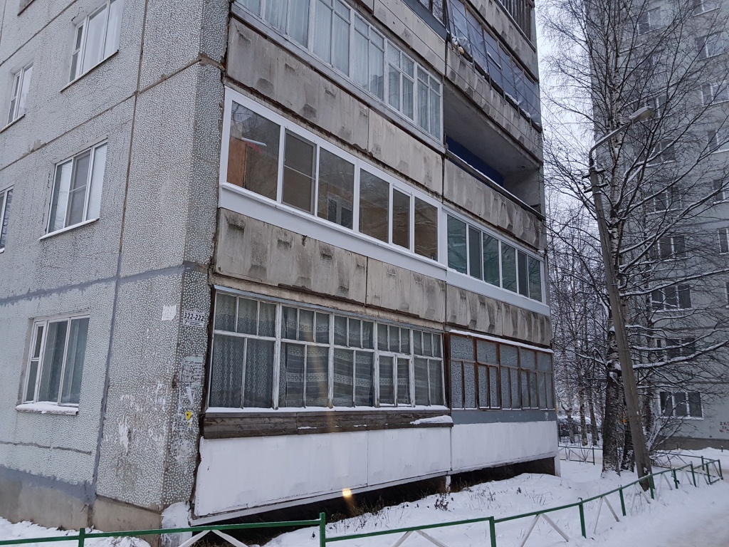 Респ. Коми, г. Сыктывкар, ул. Малышева, д. 11-фасад здания