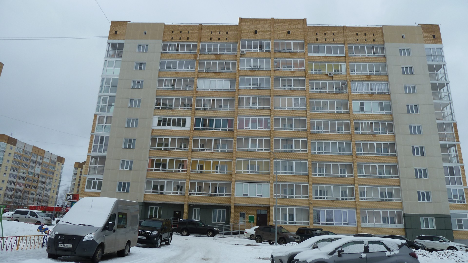 Респ. Коми, г. Сыктывкар, ул. Морозова, д. 205-фасад здания