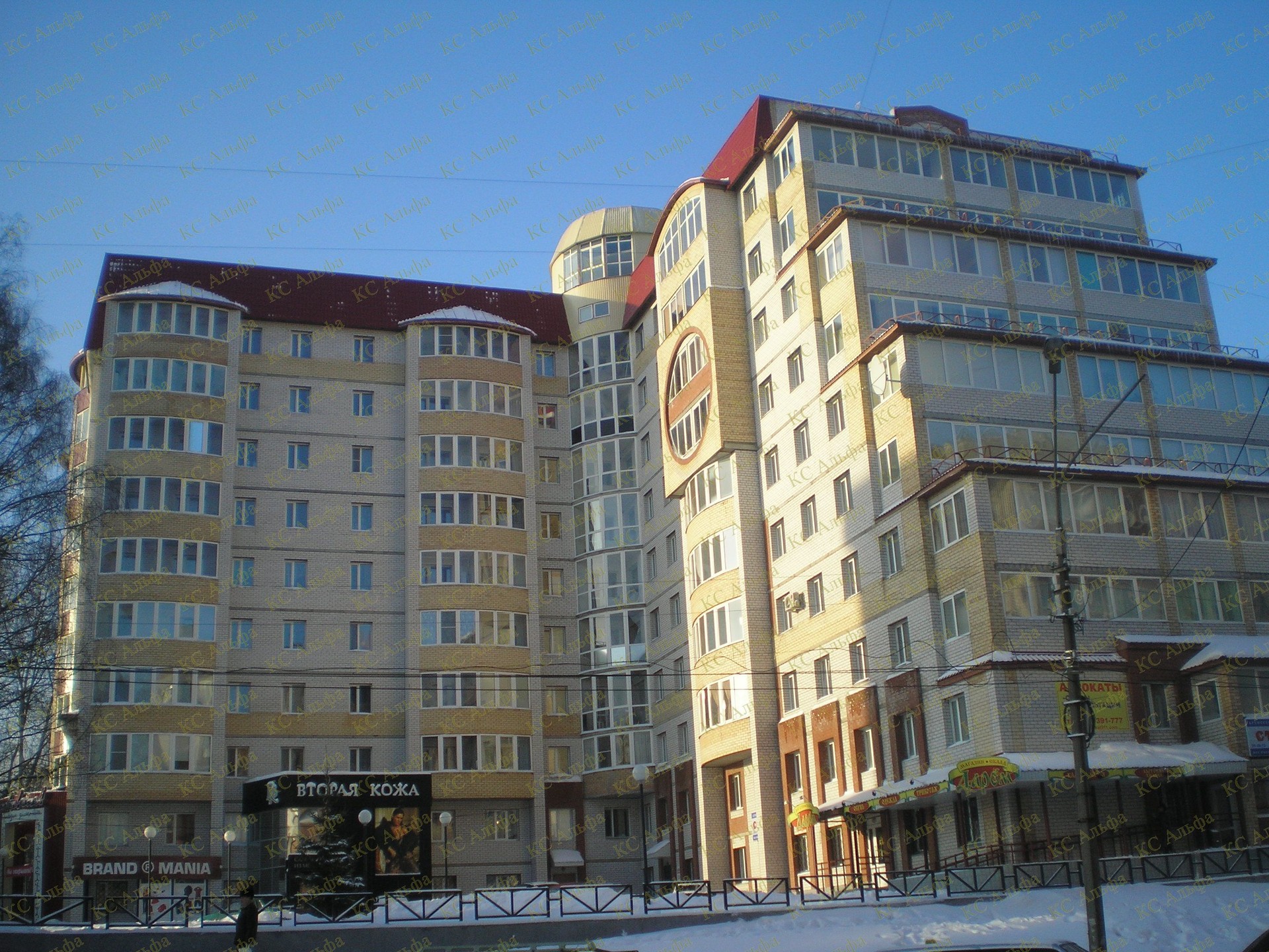 Респ. Коми, г. Сыктывкар, ул. Орджоникидзе, д. 40-фасад здания