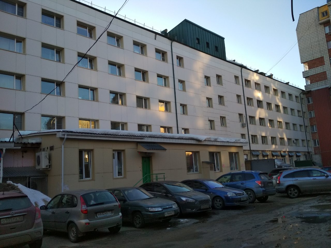 Респ. Коми, г. Сыктывкар, ул. Первомайская, д. 83-фасад здания