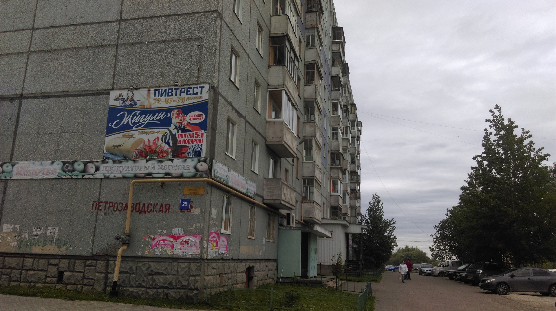 Респ. Коми, г. Сыктывкар, ул. Петрозаводская, д. 25-фасад здания