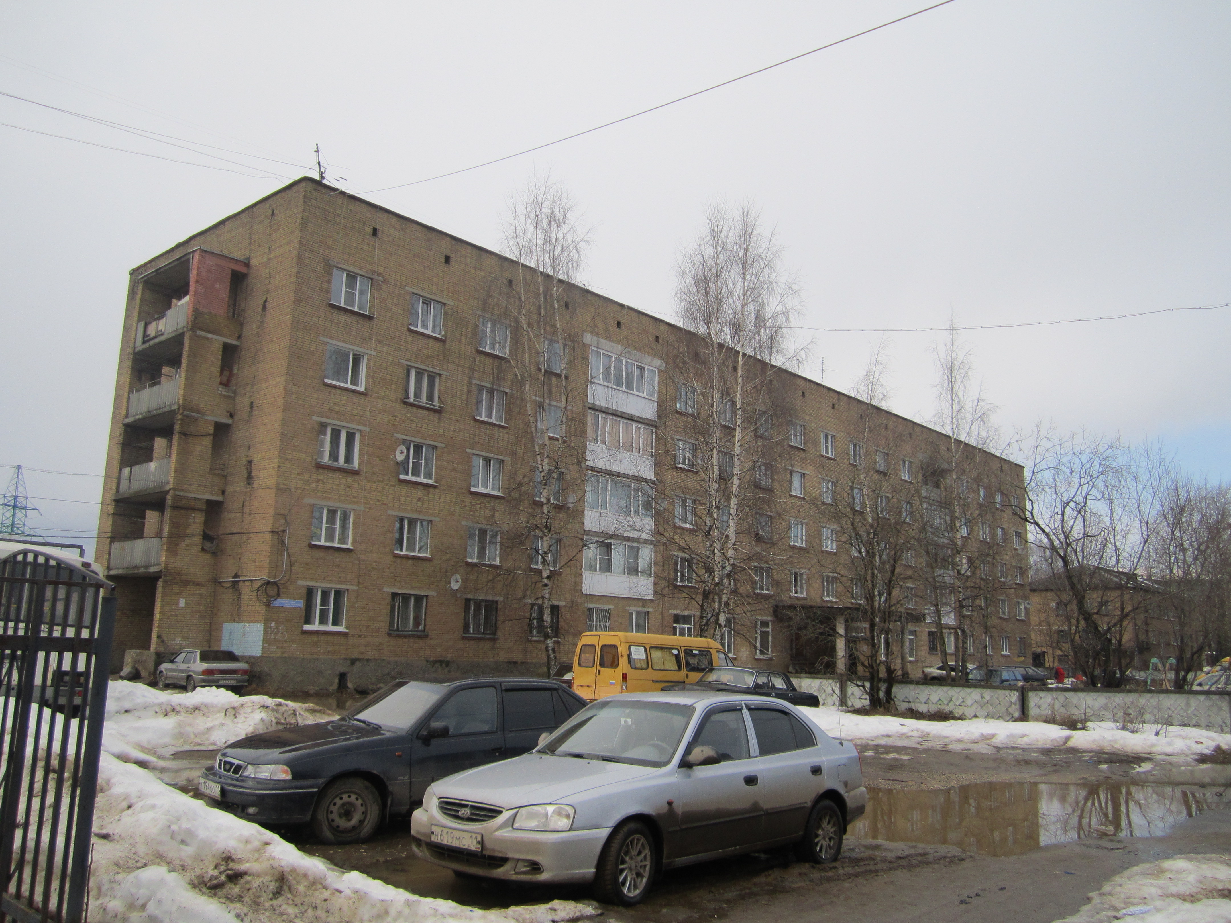 Респ. Коми, г. Сыктывкар, ул. Пушкина, д. 128-фасад здания
