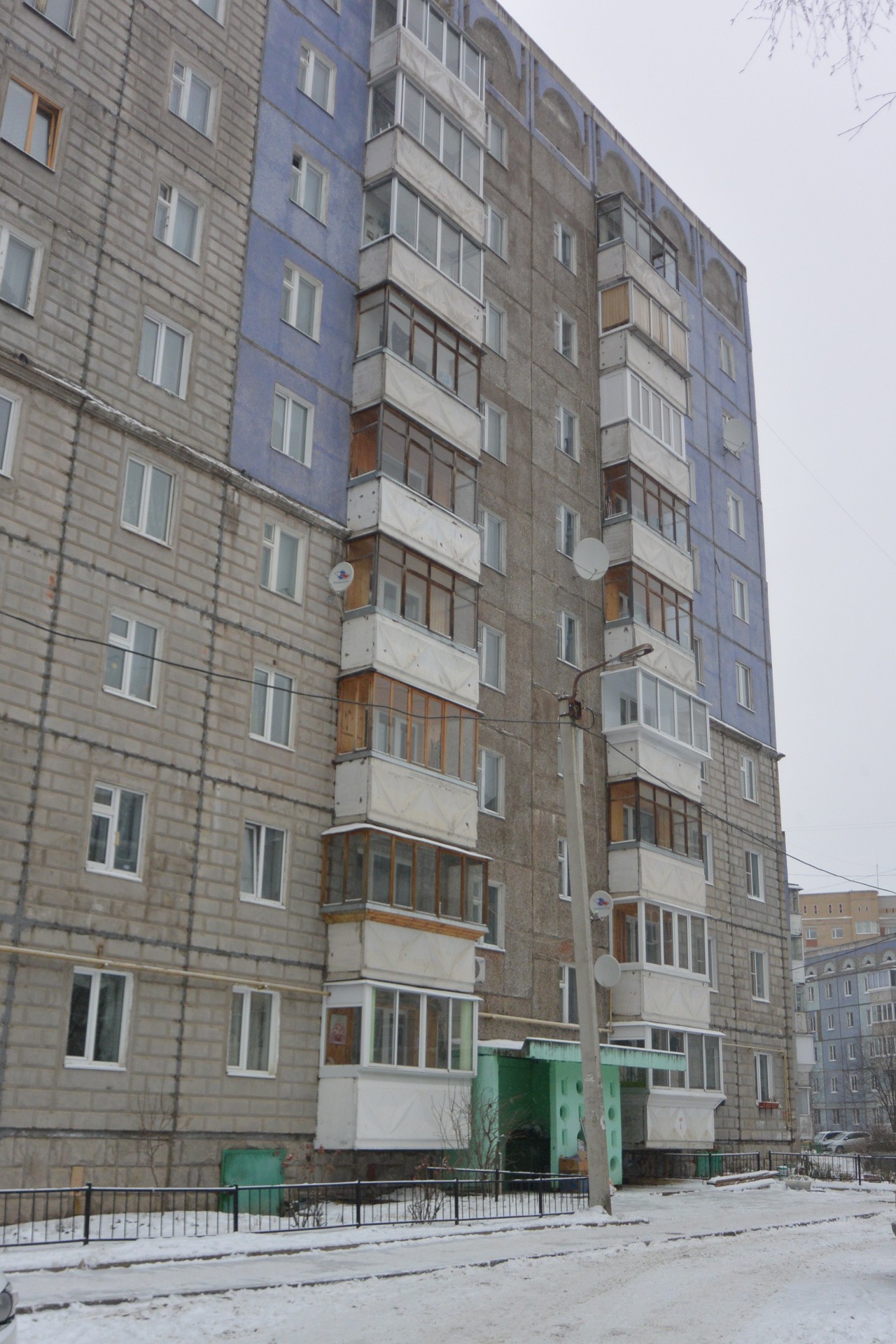 Респ. Коми, г. Сыктывкар, ул. Тентюковская, д. 119-фасад здания