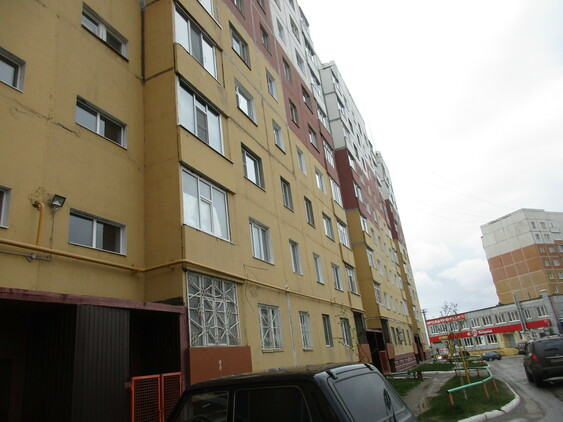 Респ. Коми, г. Усинск, ул. Парковая, д. 20-фасад здания
