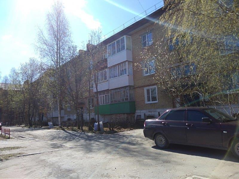 Респ. Коми, г. Ухта, пер. Кирпичный, д. 9-фасад здания