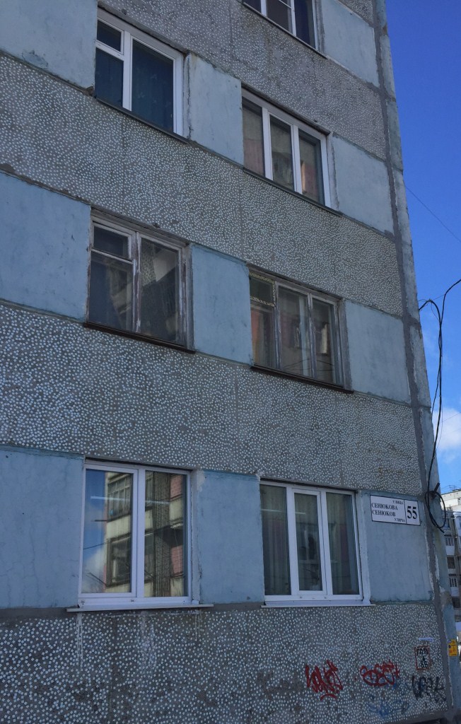 Респ. Коми, г. Ухта, ул. Сенюкова, д. 55-фасад здания