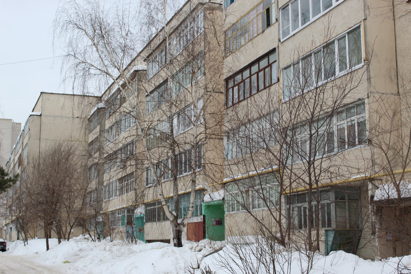 Респ. Марий Эл, г. Волжск, ул. Кабанова, д. 8-фасад здания