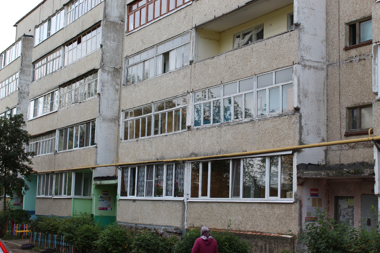 Респ. Марий Эл, г. Волжск, ул. Лесозаводская, д. 7-фасад здания