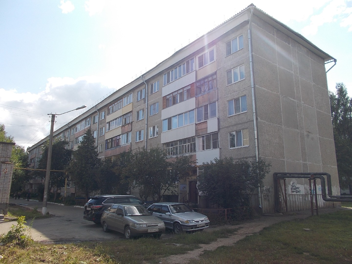 Респ. Марий Эл, г. Йошкар-Ола, ул. Анциферова, д. 7-фасад здания